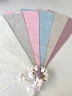 50X90 MYSOFT 6'LI RENKLİ HAVLU - ZİKZAK